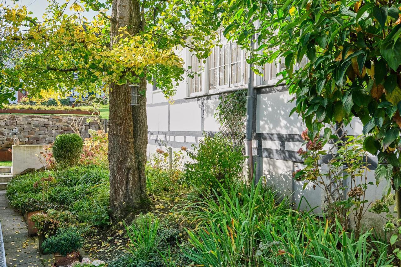 Ferienwohnung Im Fachwerkhof 'Haus In Bewegung' Seelscheid Dış mekan fotoğraf