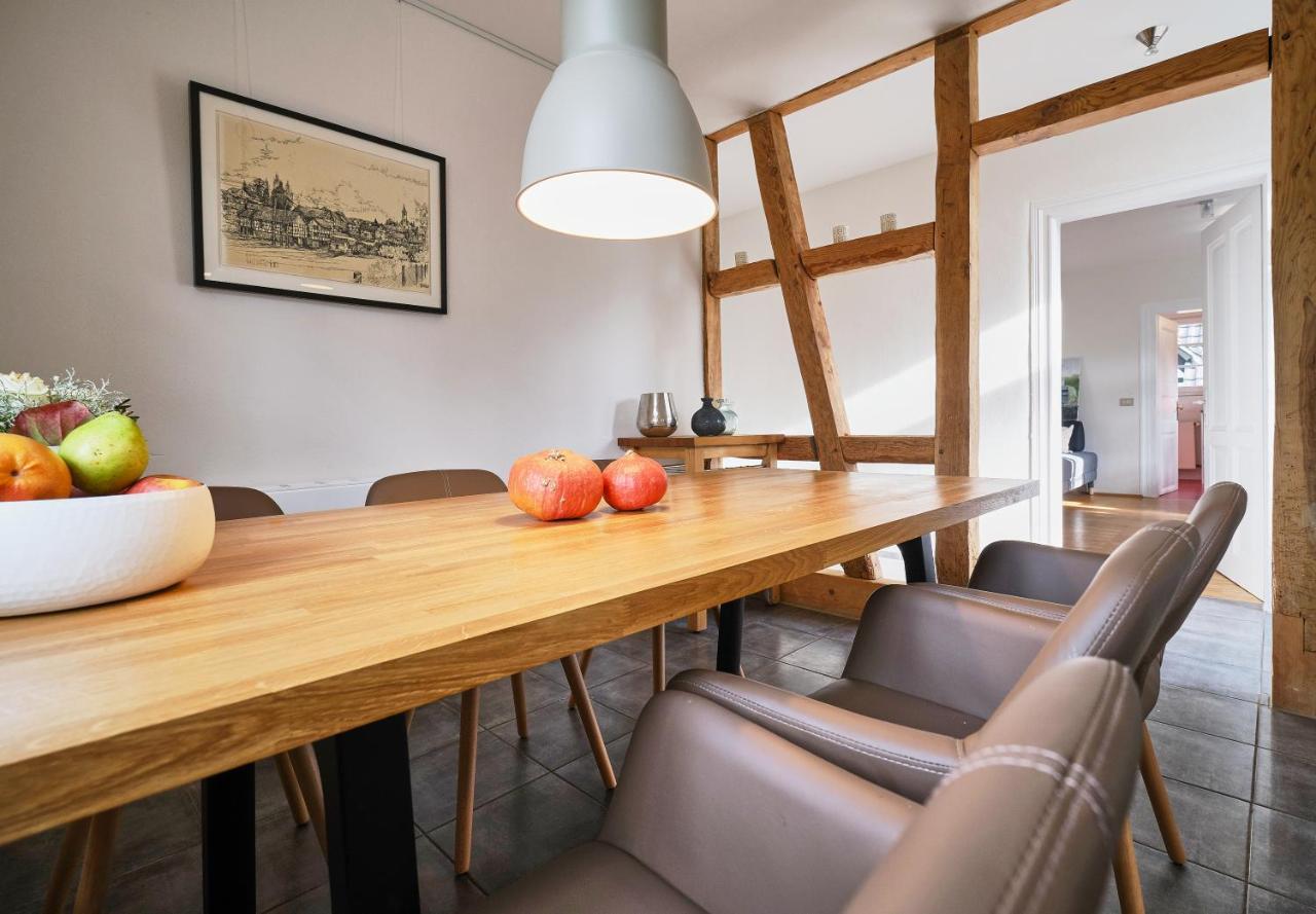 Ferienwohnung Im Fachwerkhof 'Haus In Bewegung' Seelscheid Dış mekan fotoğraf